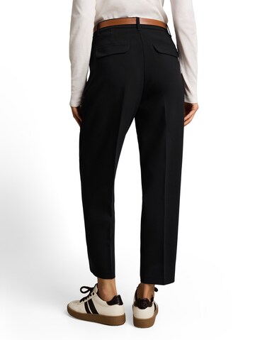 TOM TAILOR Loosefit Pantalon in Zwart