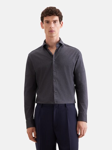 Coupe regular Chemise business SEIDENSTICKER en gris