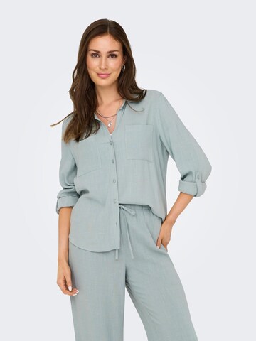 ONLY Blouse 'ONLYasmin-Siesta' in Groen: voorkant