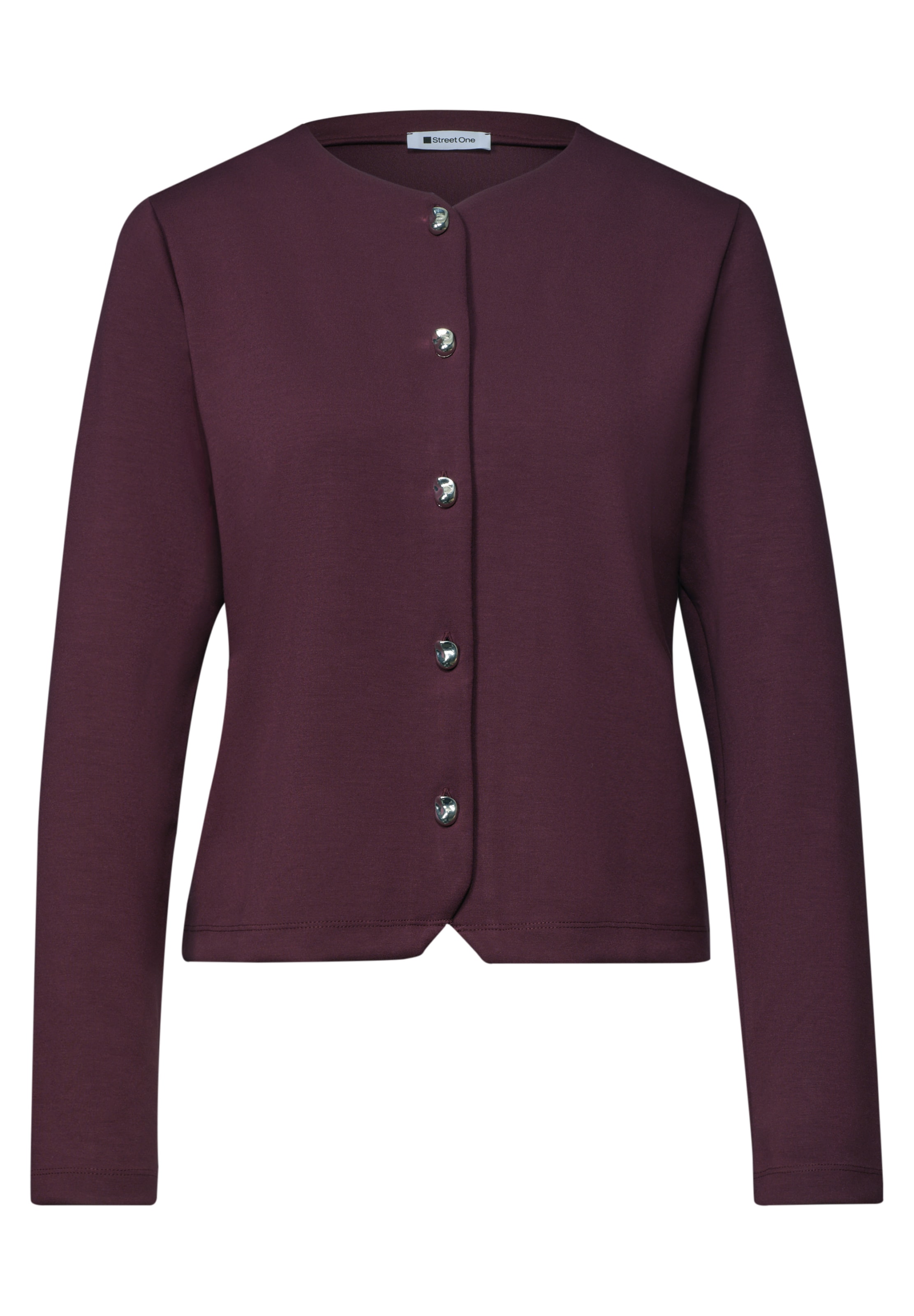 Cardigan STREET ONE en rouge : devant