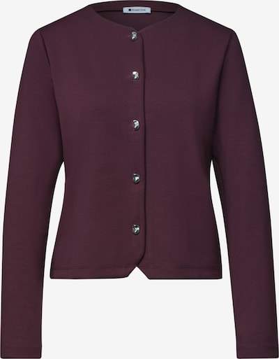 STREET ONE Cardigan i XS i vinrød, Produktvisning