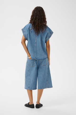 T-shirt 'SLAdabella' SOAKED IN LUXURY en bleu