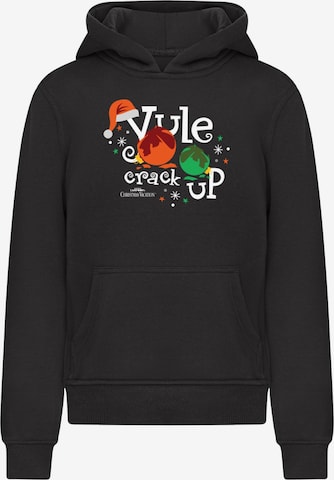 ABSOLUTE CULT Sweatshirt 'National Lampoon - Yule' in Black: front