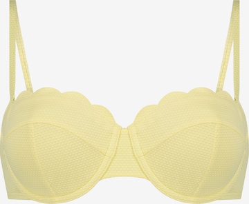 Hunkemöller Bikini Top in Yellow: front