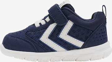 Hummel - Zapatillas deportivas en azul: frente