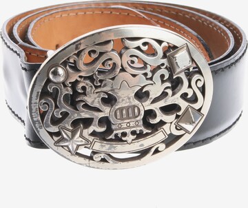 Reptile's House Gürtel M in Schwarz: Vorderseite