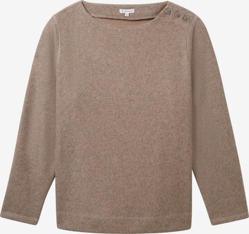 Tom Tailor Women + Sweater in Brown: front
