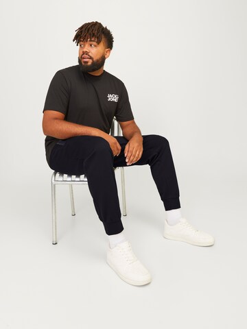 Effilé Pantalon 'JJFUSION' Jack & Jones Plus en noir