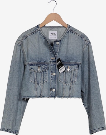 ZARA Jacke M in Blau: Vorderseite