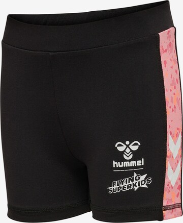 Hummel Skinny Leggings 'FLYING JOY' in Black