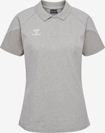 T-shirt fonctionnel 'Travel' Hummel en gris : devant