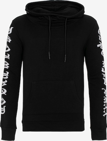 CIPO & BAXX Sweatshirt in Black: front