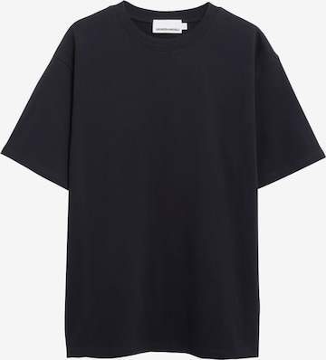 ARMEDANGELS Shirt 'MAARKOS' in Zwart: voorkant