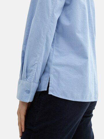 TOM TAILOR Blouse in Blauw