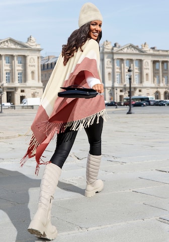 LASCANA Cape in Red: front