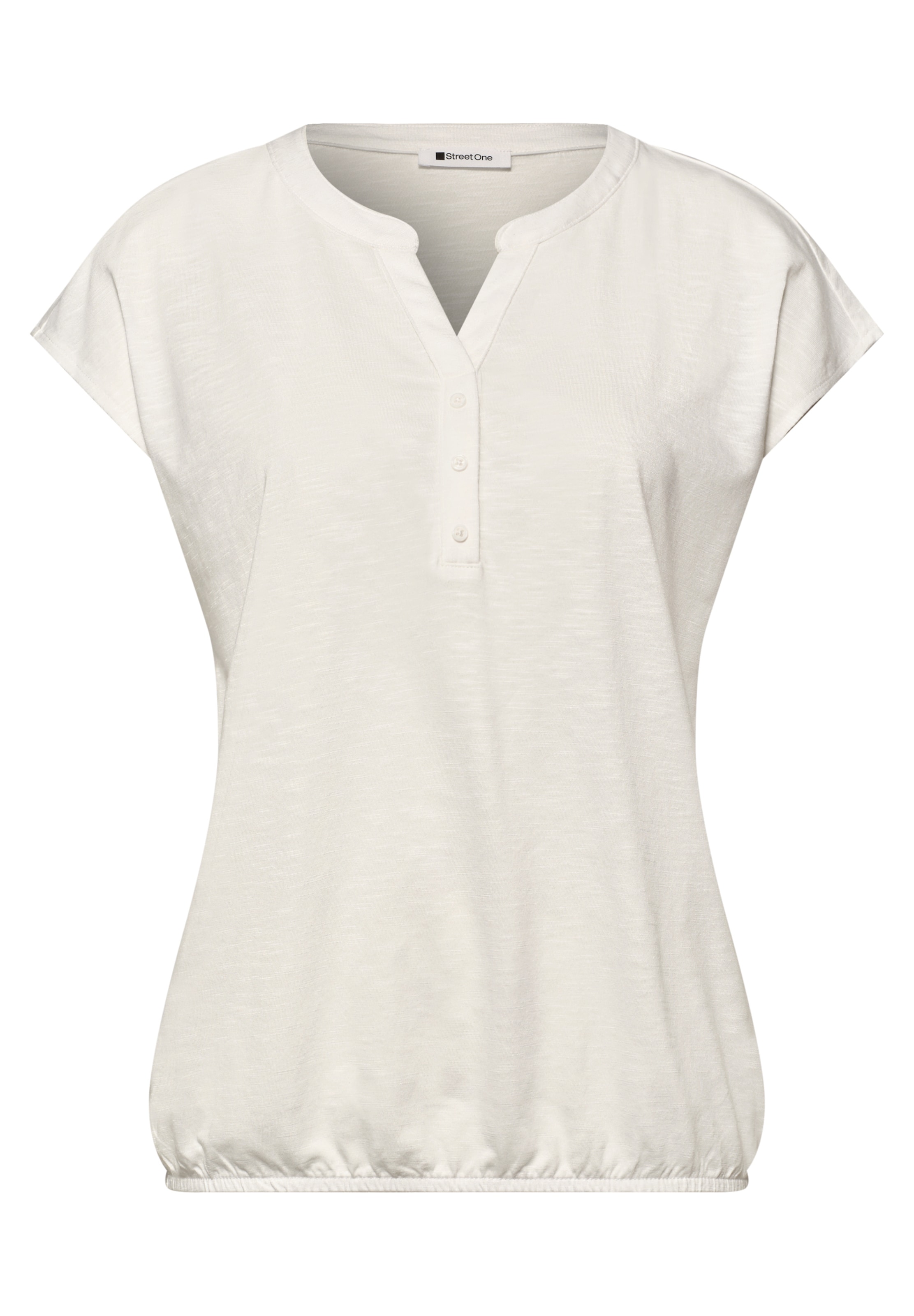 STREET ONE Shirt in White: front