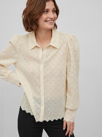 VILA Blouse 'SIKKA' in Beige