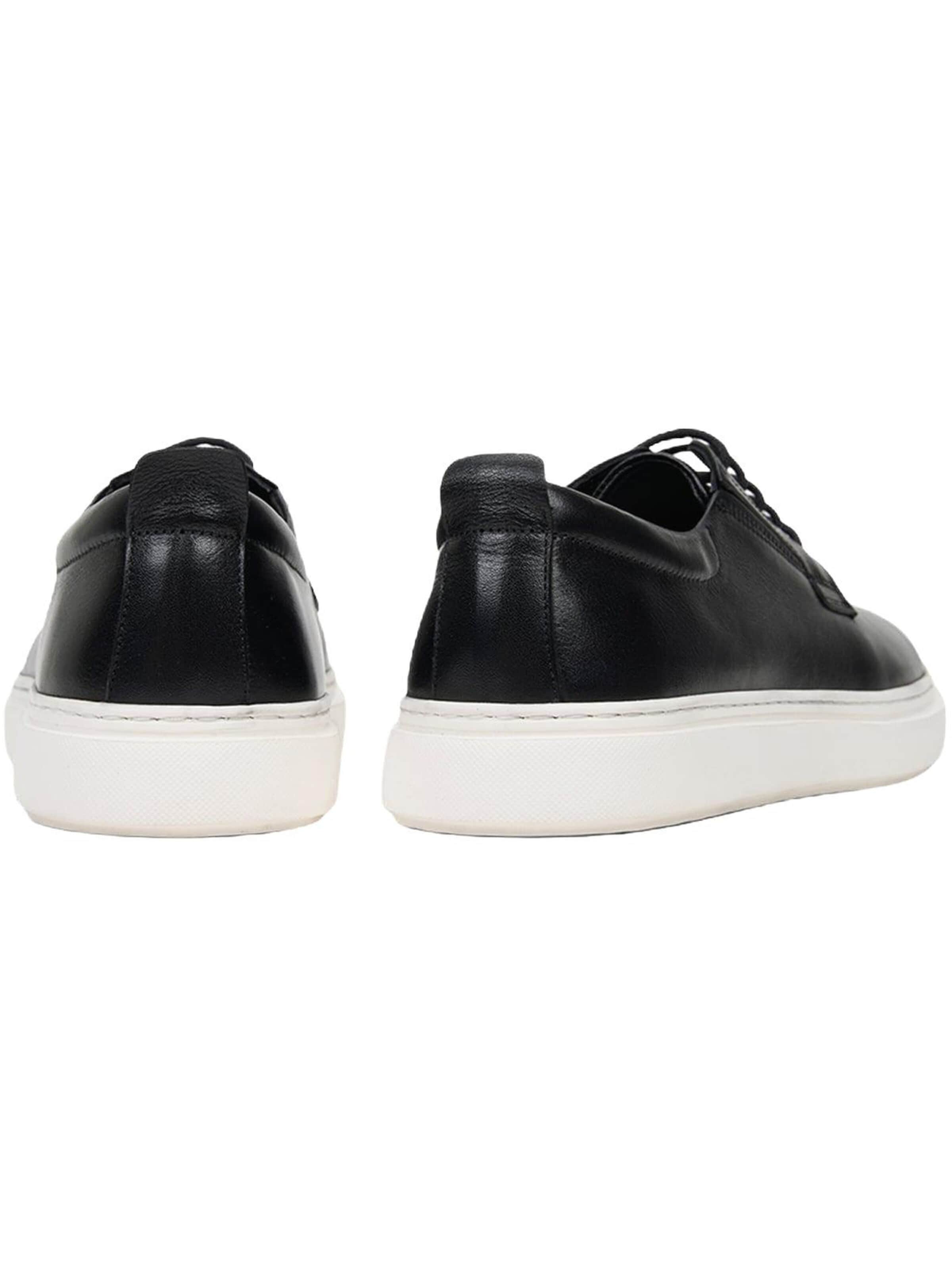 Desa - Calzado deportivo con cordones 'Lässige Spitze' en negro
