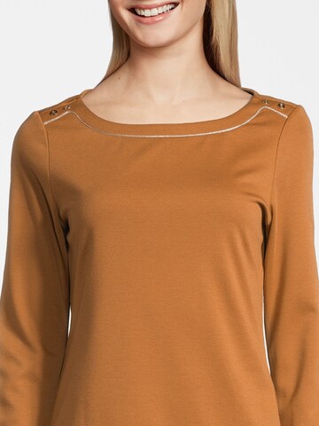 Orsay Shirt 'Lurexmilano' in Braun