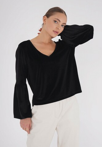 FRESHLIONS Shirt 'Viveka' in Black