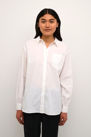 KAREN BY SIMONSEN Blouse in Wit: voorkant