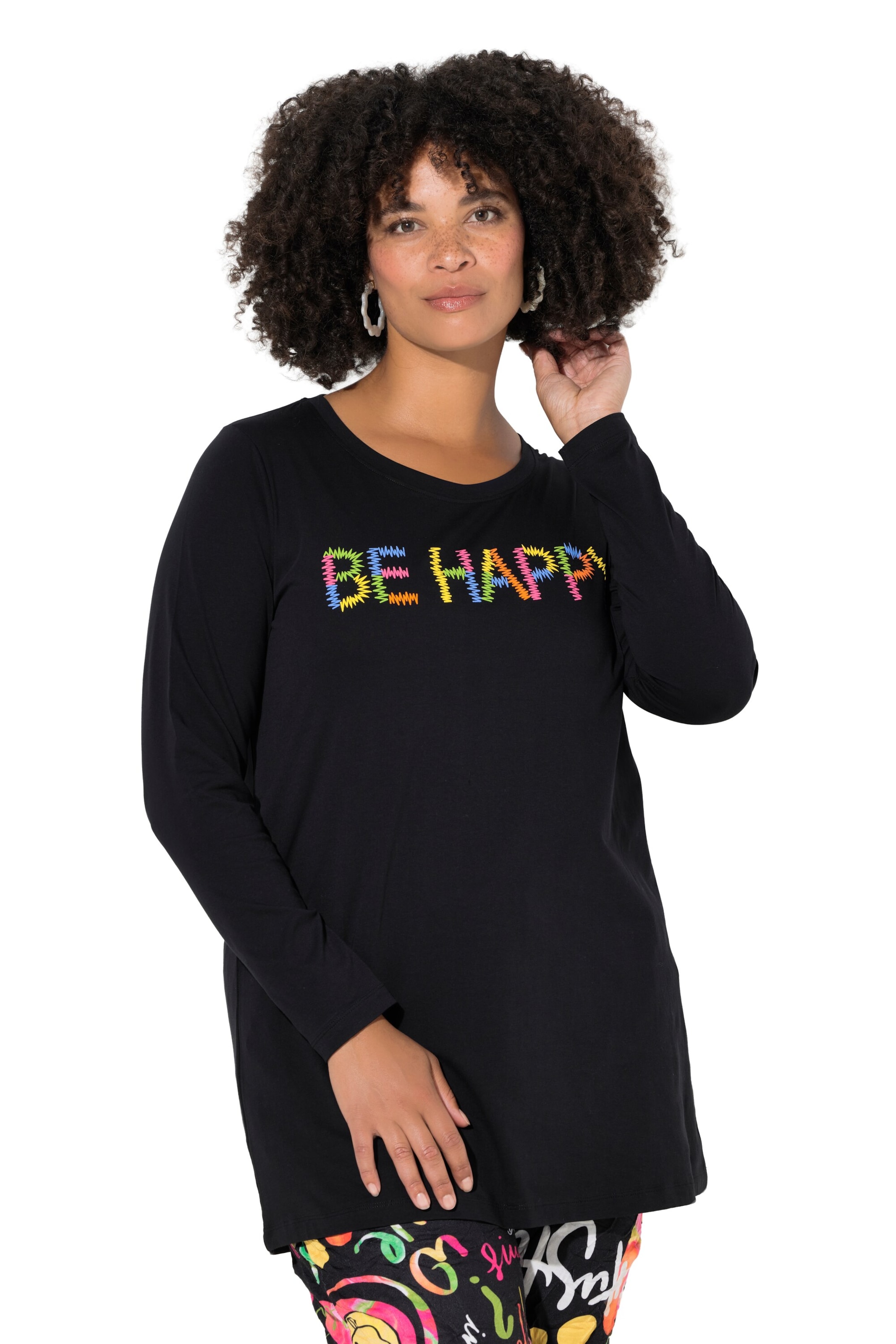 Angel of Style Shirt in Black: front