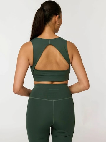 Girlfriend Collective Bustier Top ' Natalie ' in Grün
