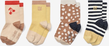 Chaussettes 'Silas' Liewood en beige : devant