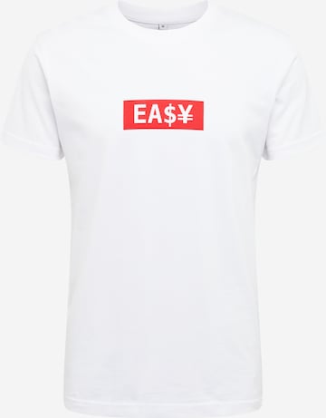 Mister Tee Shirt 'Easy Box' in White: front