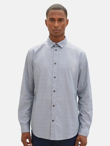 Regular fit Camicia di TOM TAILOR in blu: frontale
