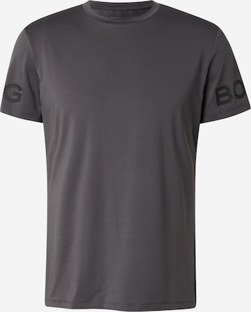 T-Shirt fonctionnel BJÖRN BORG en gris : devant