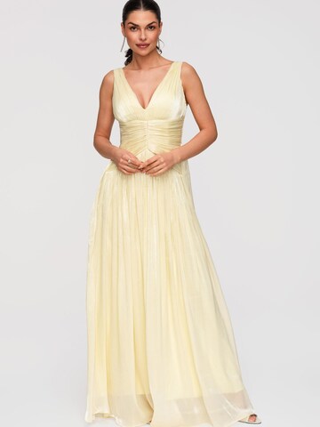 Ombre Abendkleid‌‌‌ in Gelb