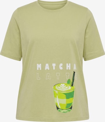 Ulla Popken Shirt in Grün: Vorderseite