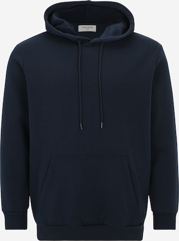 Sweat-shirt 'Bradley' Jack & Jones Plus en bleu : devant