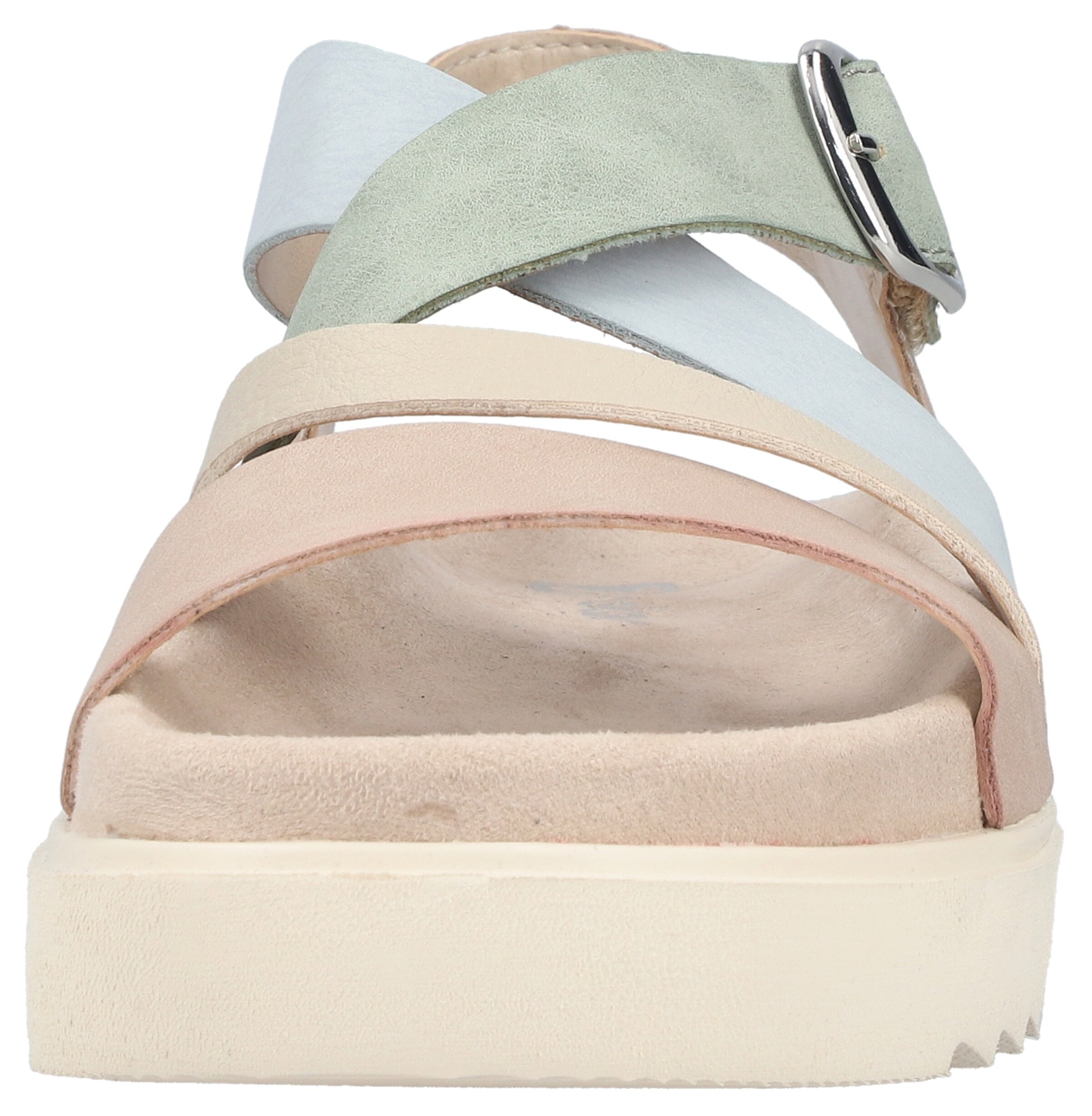 Sandales à lanières Rieker en beige