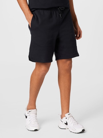 Jordan Regular Pants in Black: front