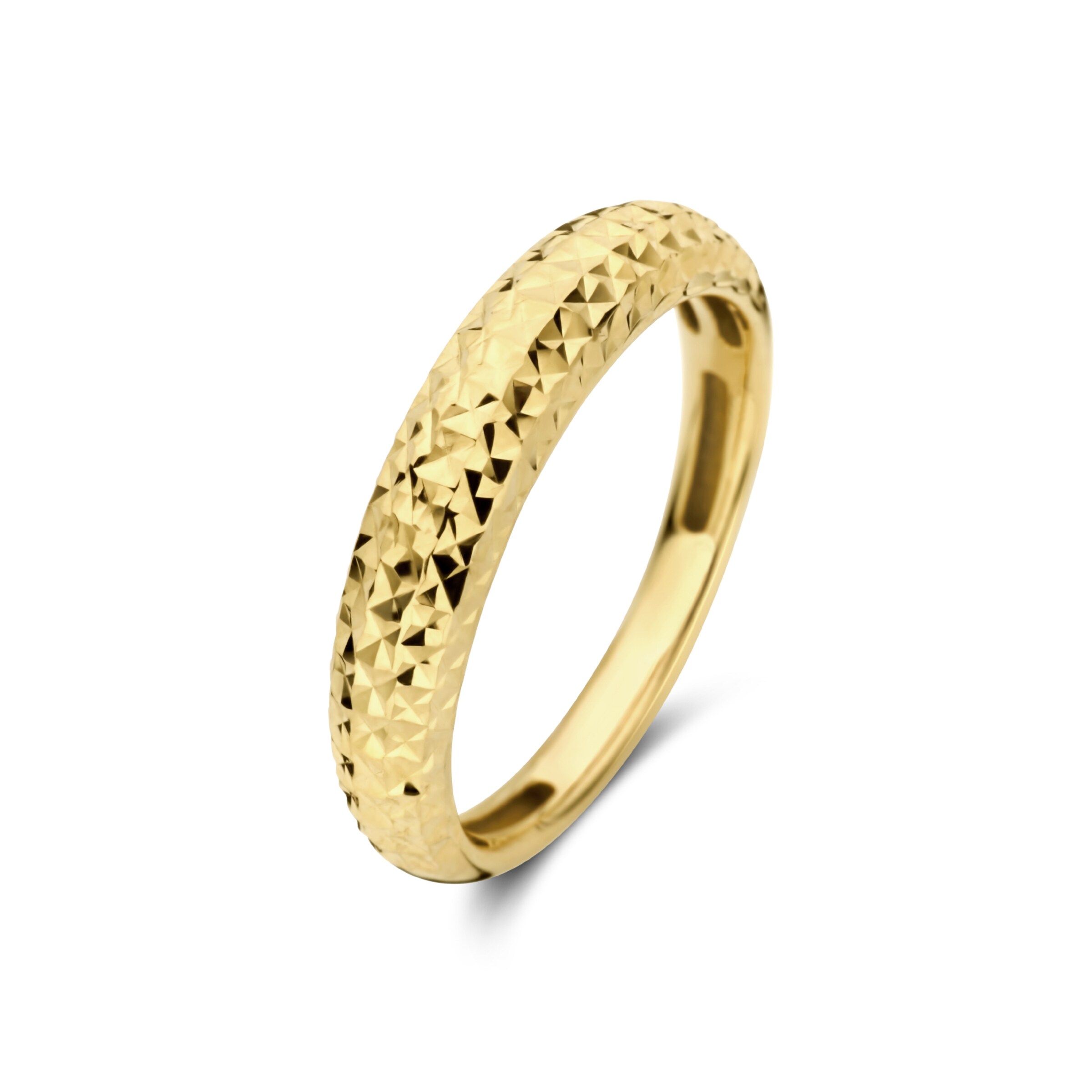 Isabel Bernard Ring in Gold: front