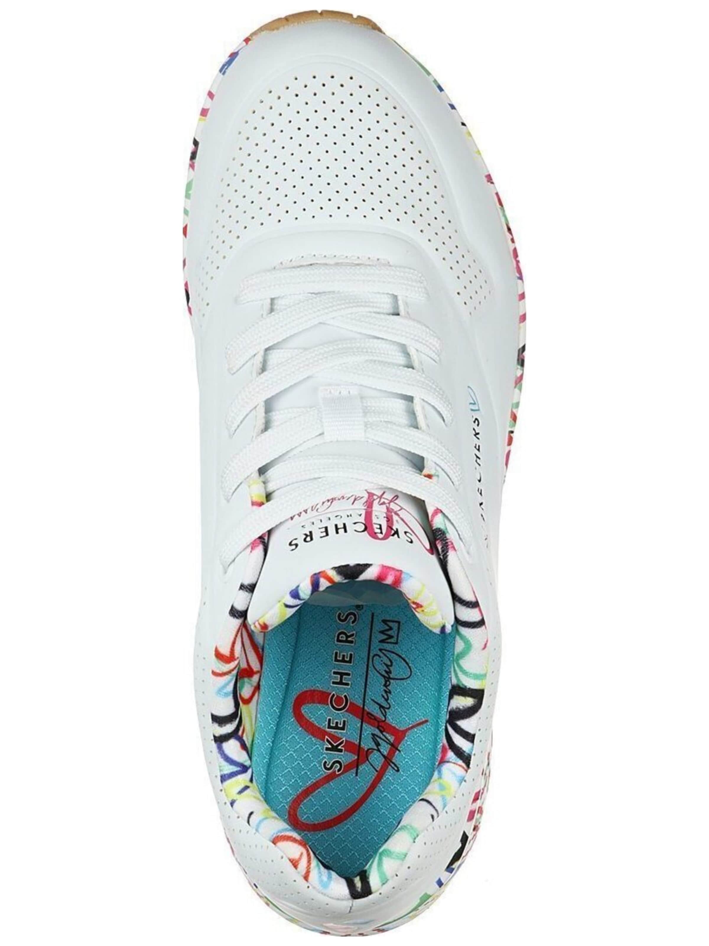 SKECHERS Sneakers laag 'Uno-Loving Love' in Wit