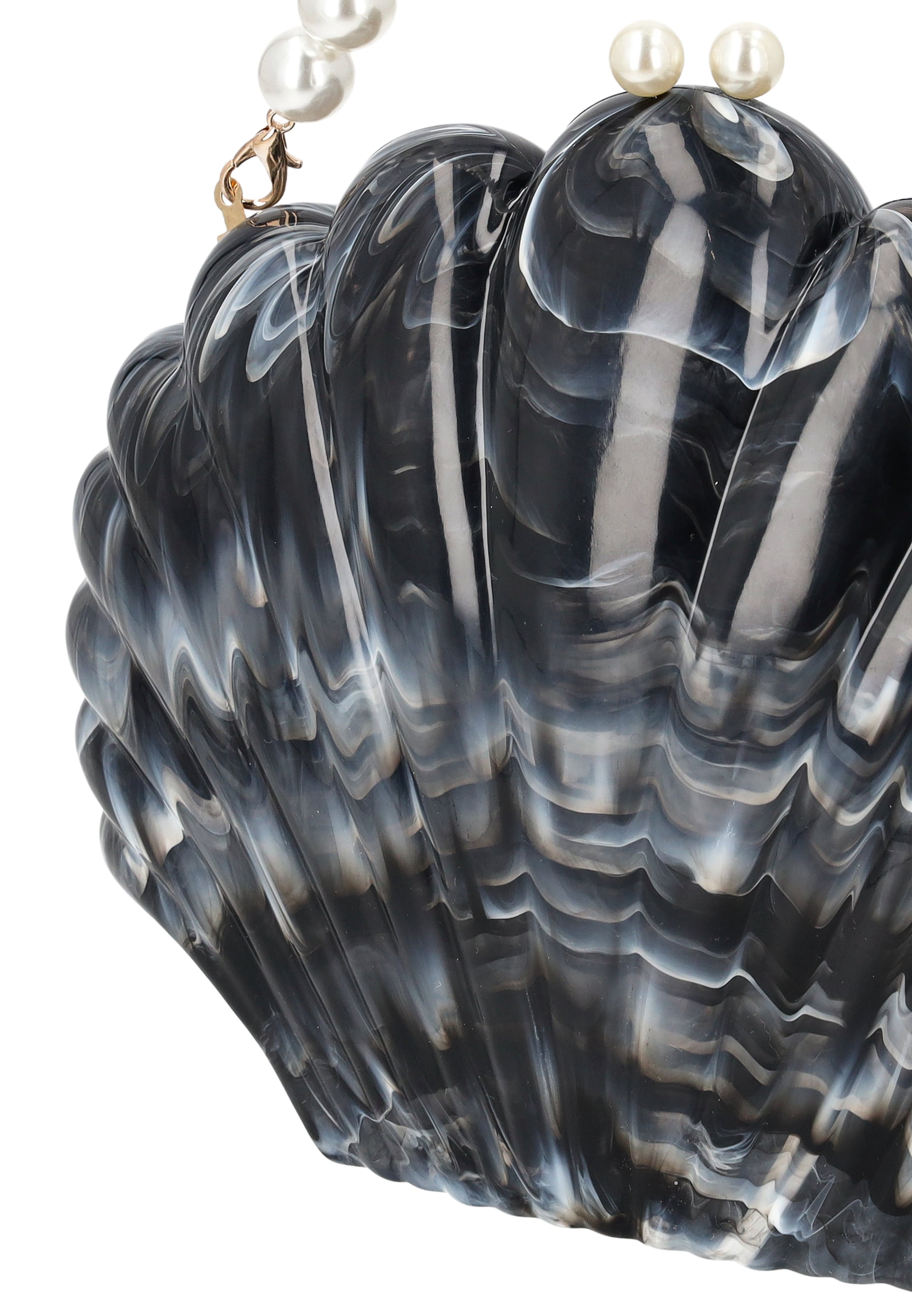 faina Clutch in Black