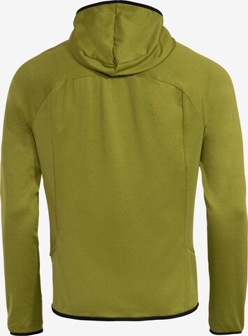 VAUDE Athletic Fleece Jacket 'Tekoa' in Green