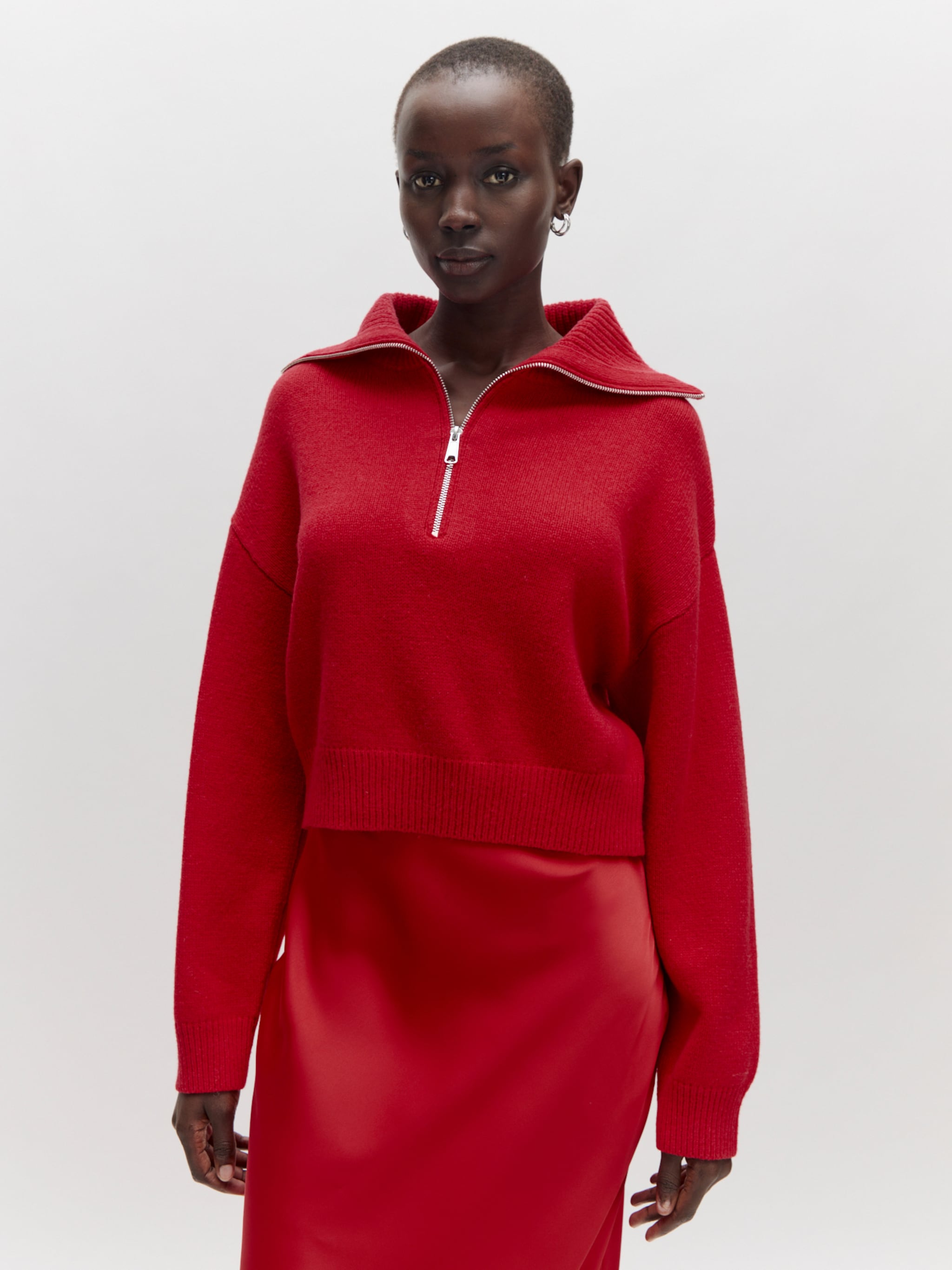 EDITED Produkte Pullover 'Zadie' rot