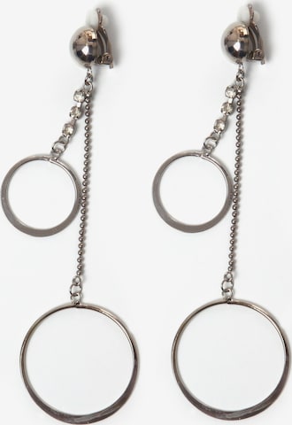 COLLEZIONE ALESSANDRO Earrings 'Gaby' in Silver: front