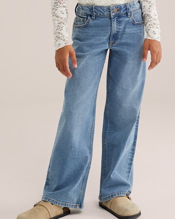 Wide Leg Jean WE Fashion en bleu