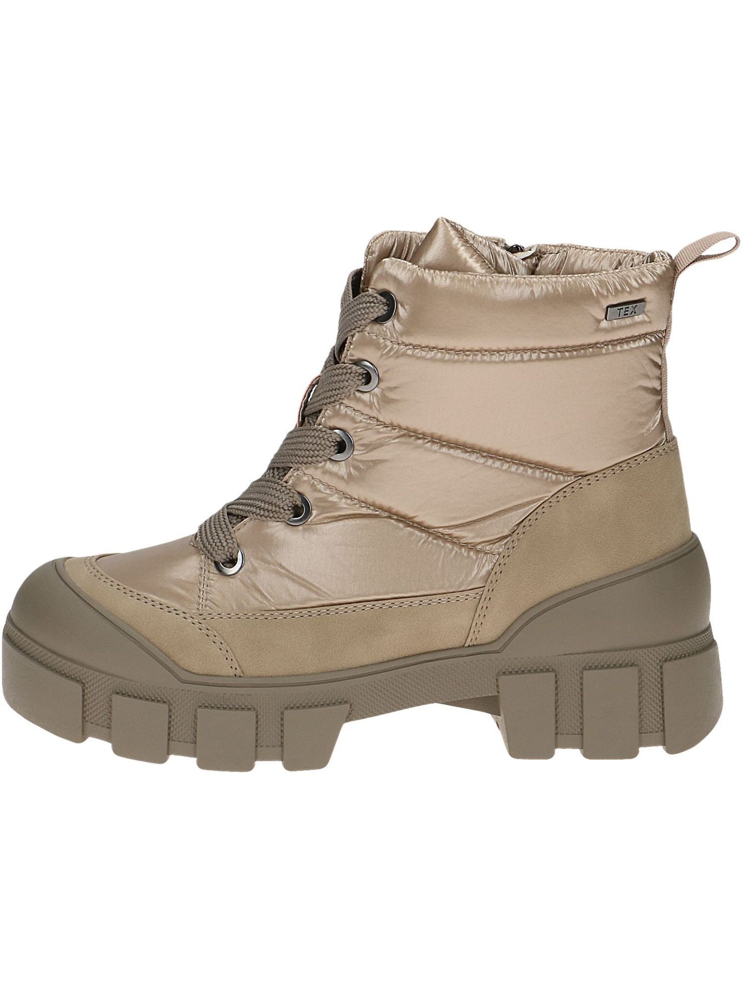 Bottines à lacets CAPRICE en beige