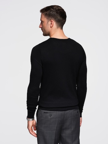 Ombre Sweater in Black