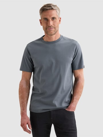 VANGUARD Paita 'T-shirt in mercerized cotton with crewneck' värissä sininen: etupuoli