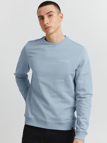 Casual Friday Sweatshirt 'CFSeverin' in Blauw: voorkant