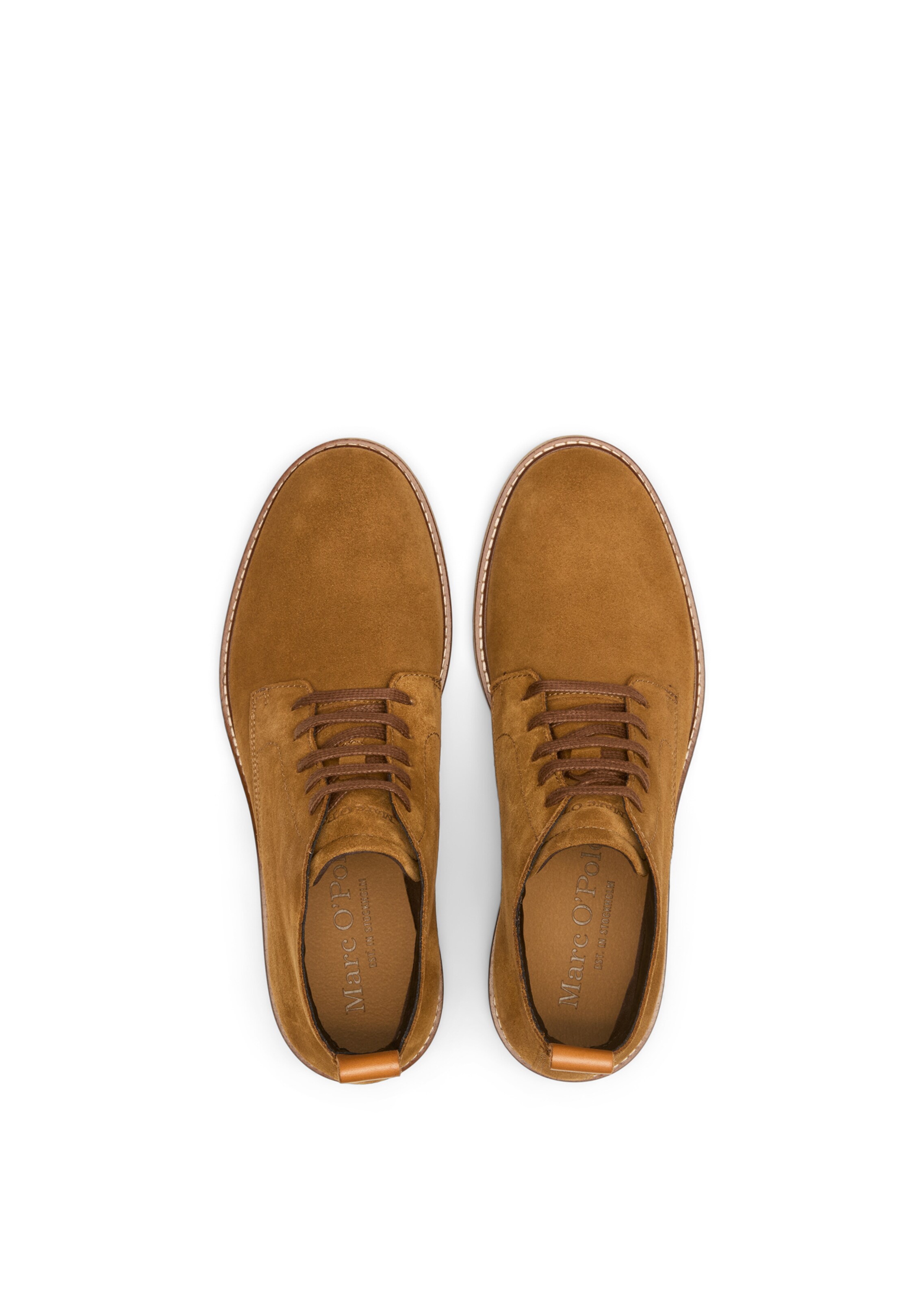 Marc O'Polo Schnürboots 'Linus' in Braun