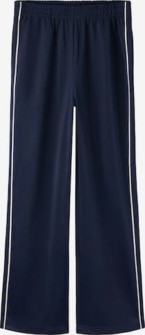LMTD Wide Leg Hose in Blau: Vorderseite