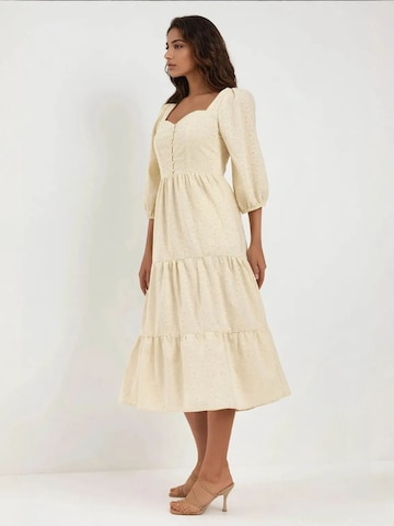 Hiccup Dress in Beige